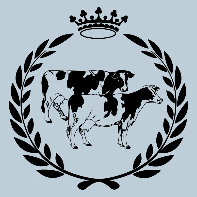 Couronne de laurier de vache primée