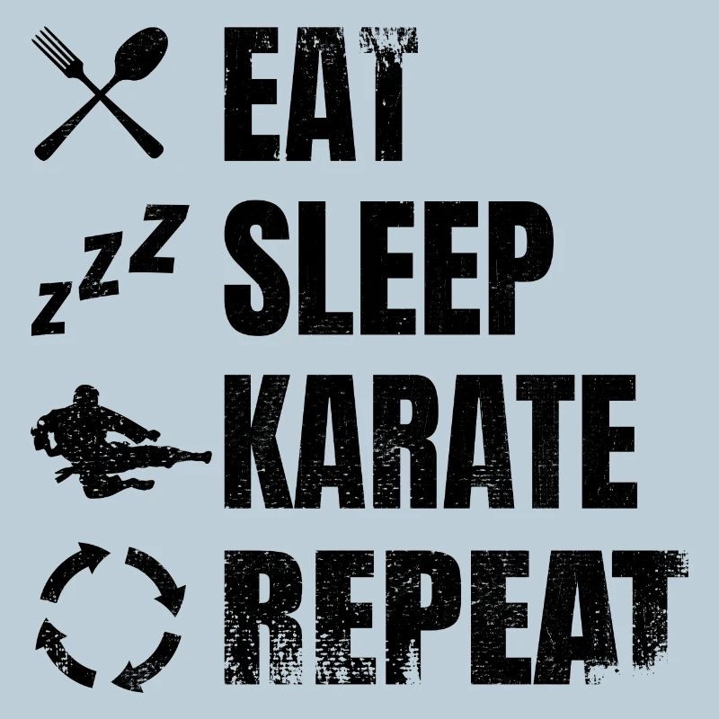 Routine de karatéka