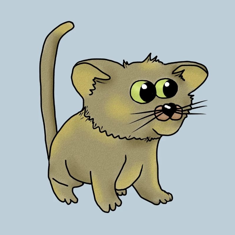 nette Katze
