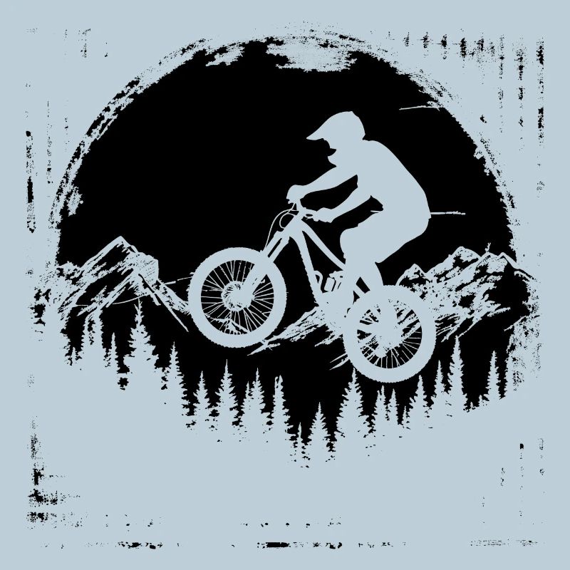 Mountain Biking Sketch