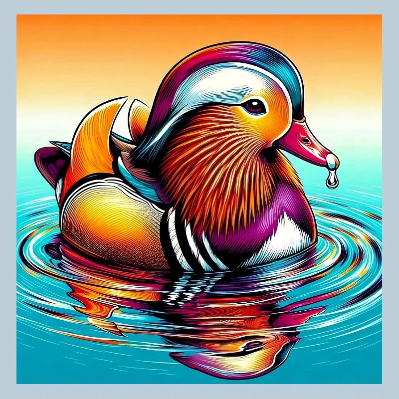 Mandarin duck