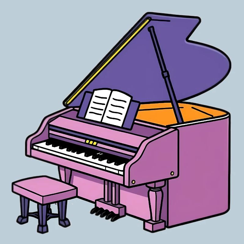 Piano à queue Piano