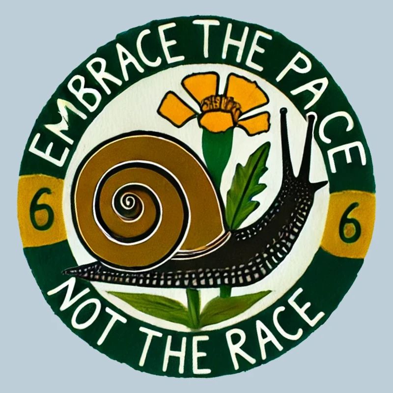 Embrace Slow Pace Snail