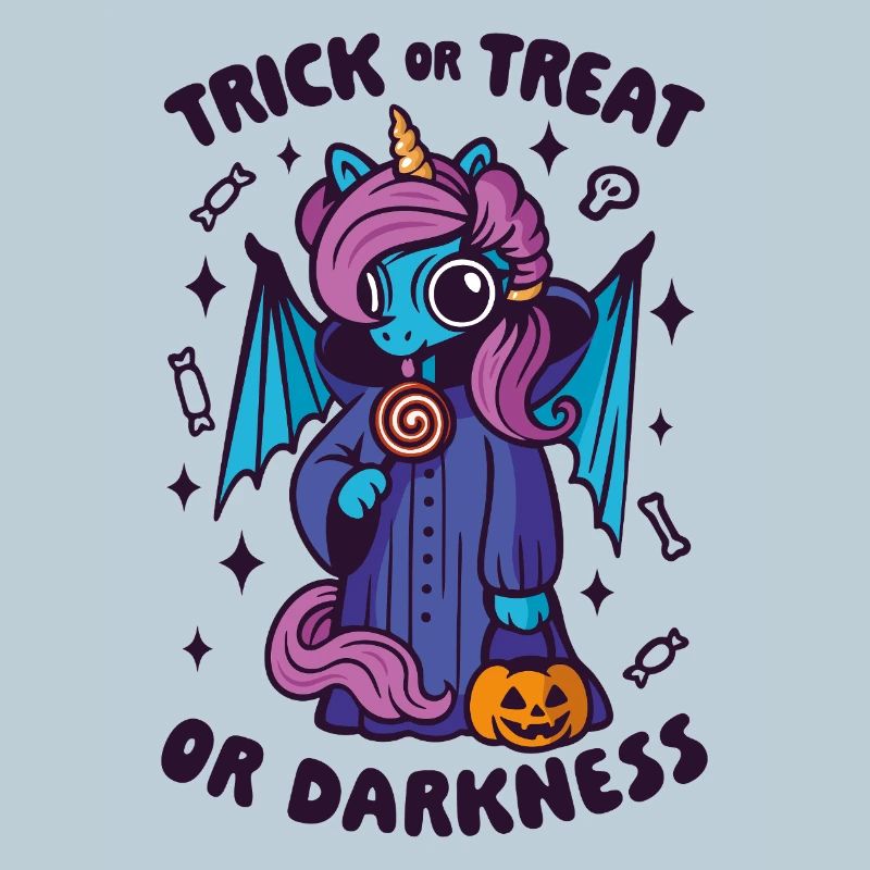 Dark Candy Unicorn - Süßes oder Saures oder Dunkelheit