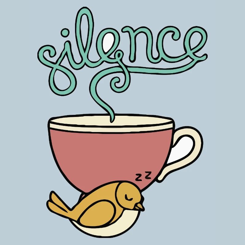 Stille in einer Tasse Tee