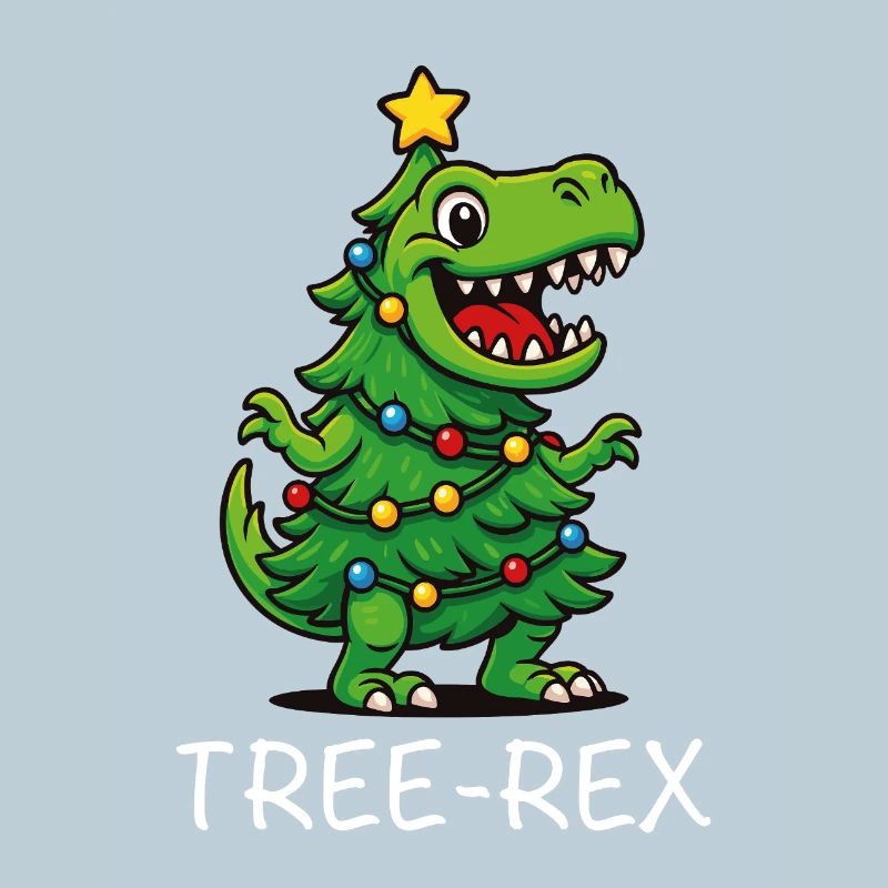 Tree Rex – Funny Dino Christmas