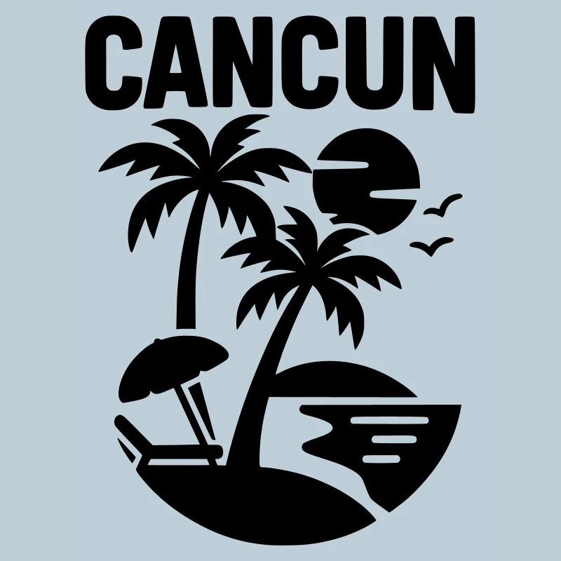 cancun silhouette