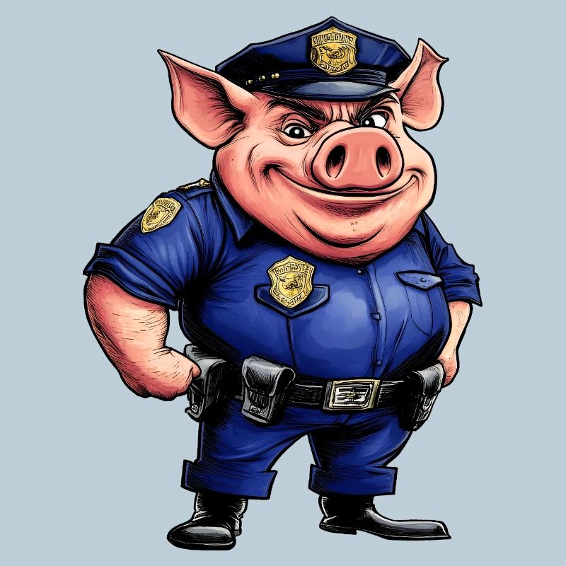 Cochon policier