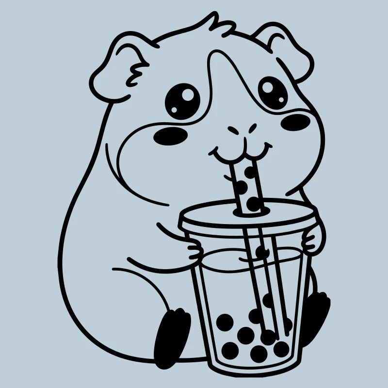 hamster bubble tea