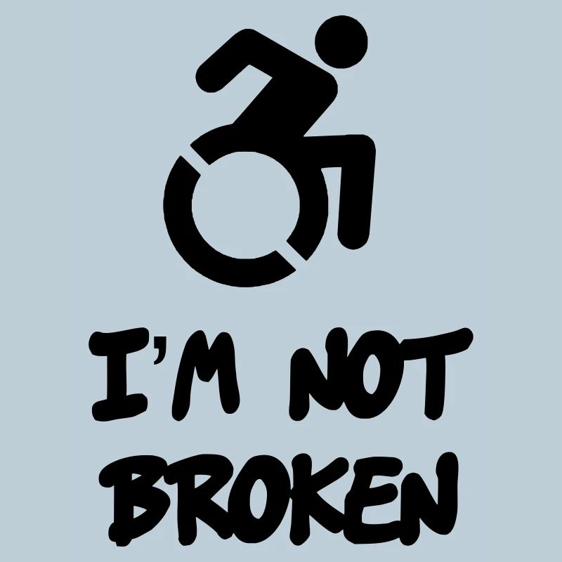 A wheelchair user is not broken *