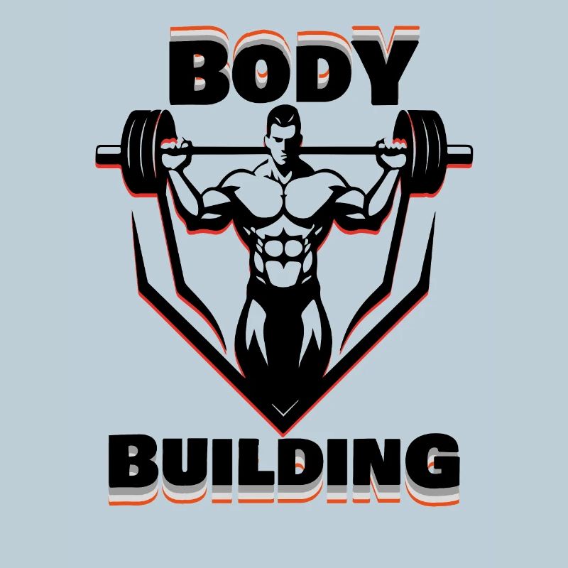 Bodybuilding dark design