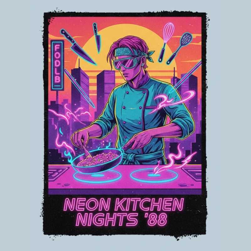 Cuisine Retro Wave