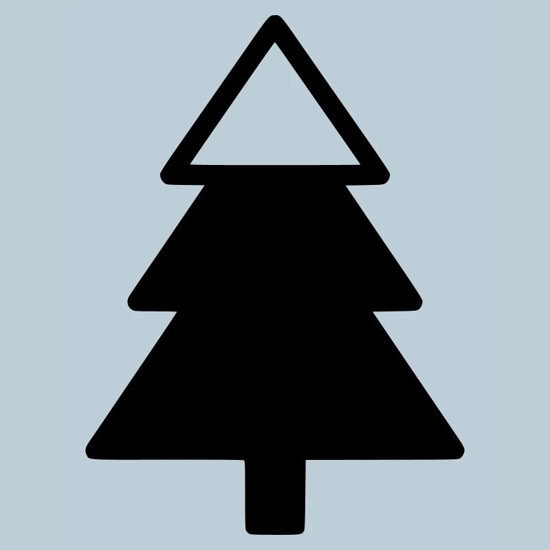  Tannenbaum Wald Silhouette