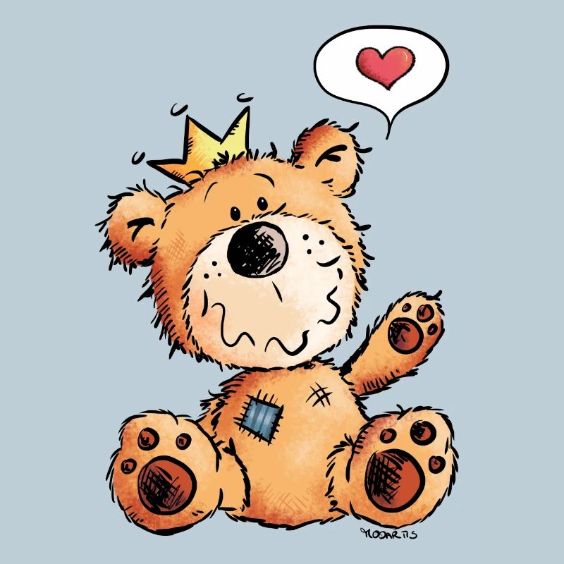 Love Bear - Teddy - Funny - Comic - Cute