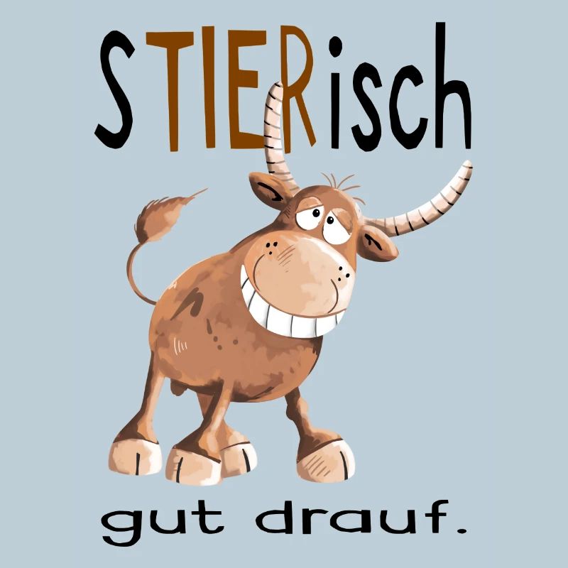 Tierisch gut drauf - Stier - Bulle - Comic - Fun