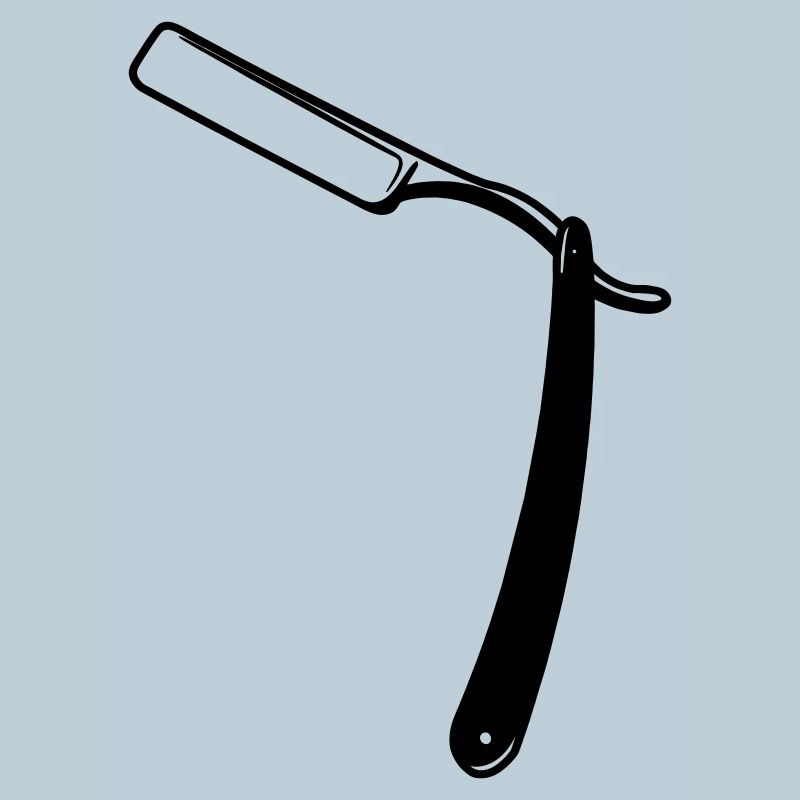 Razor open transparent shadow image