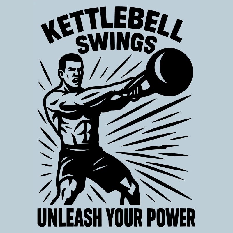 Entraînement avec kettlebell