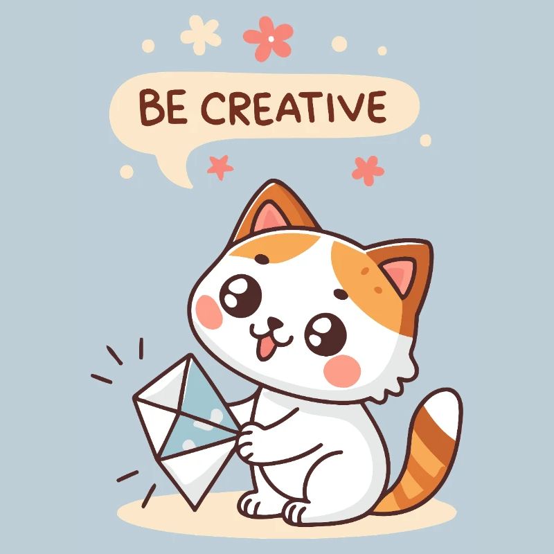 Creative Kawaii Cat
