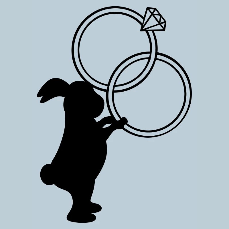 Wedding Rings Wedding Bunny