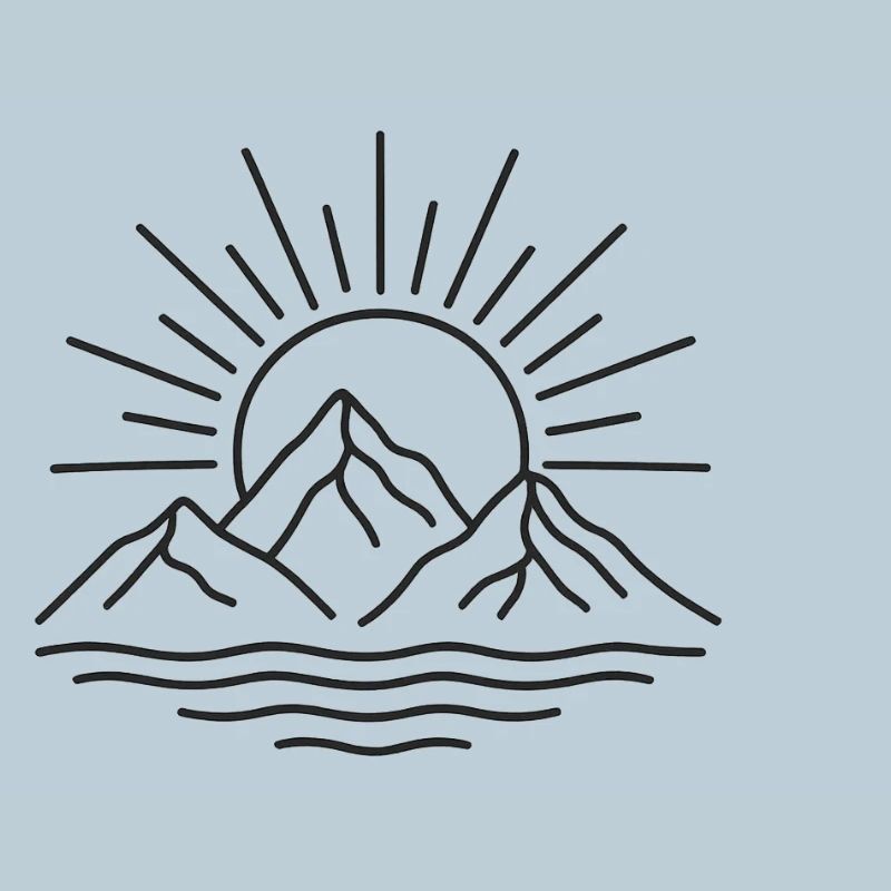 Minimalist line art design