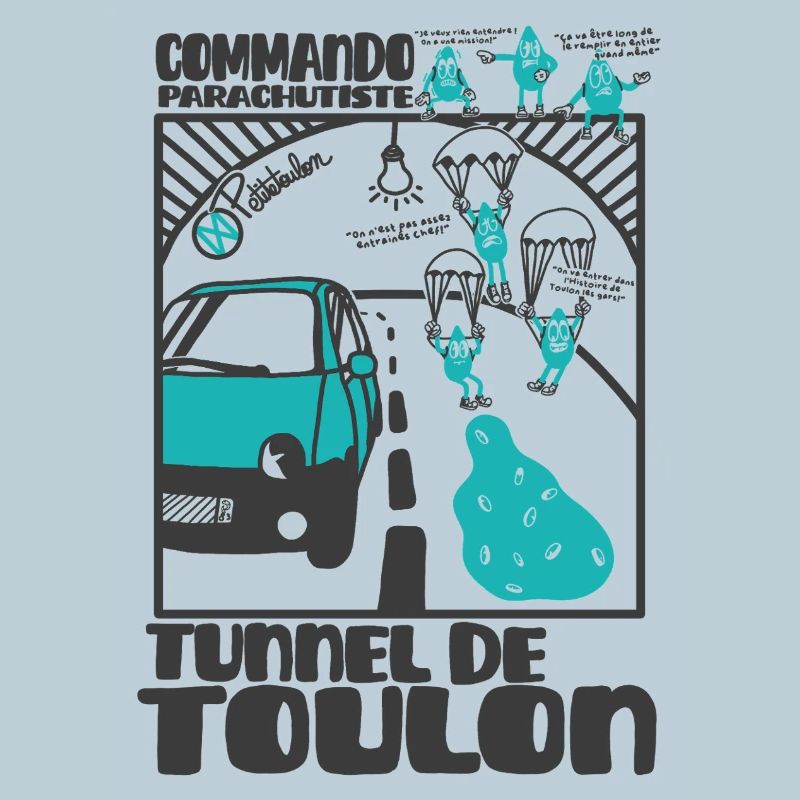 Goutte Tunnel Toulon Commando