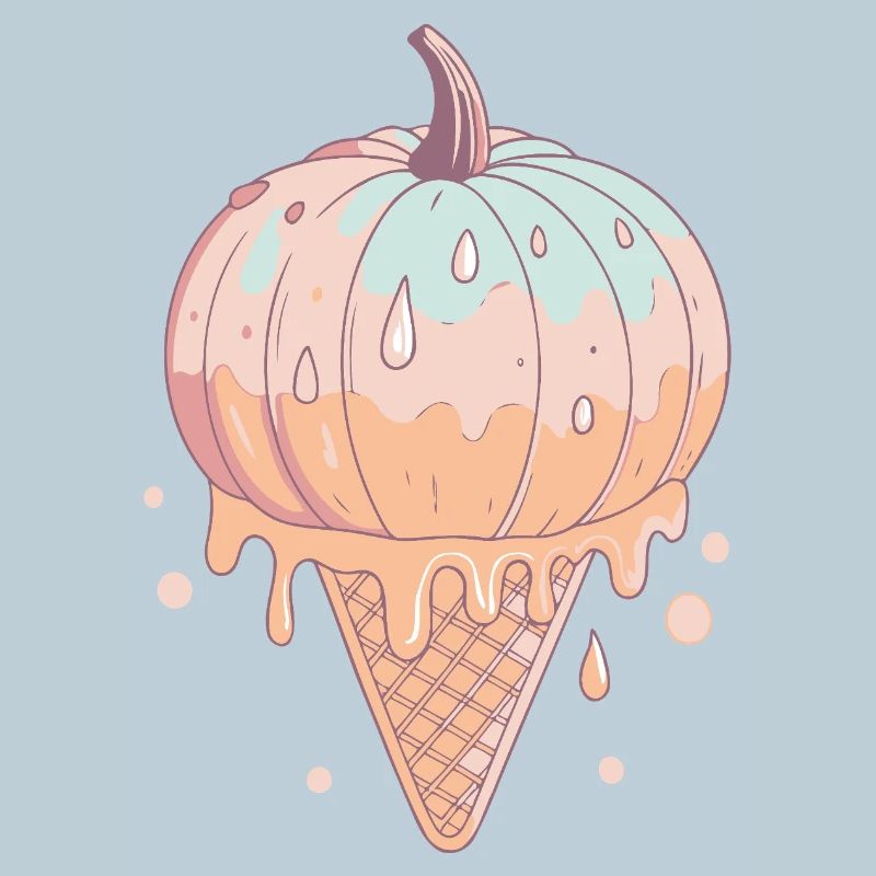 Pastel Glazed Pumpkin