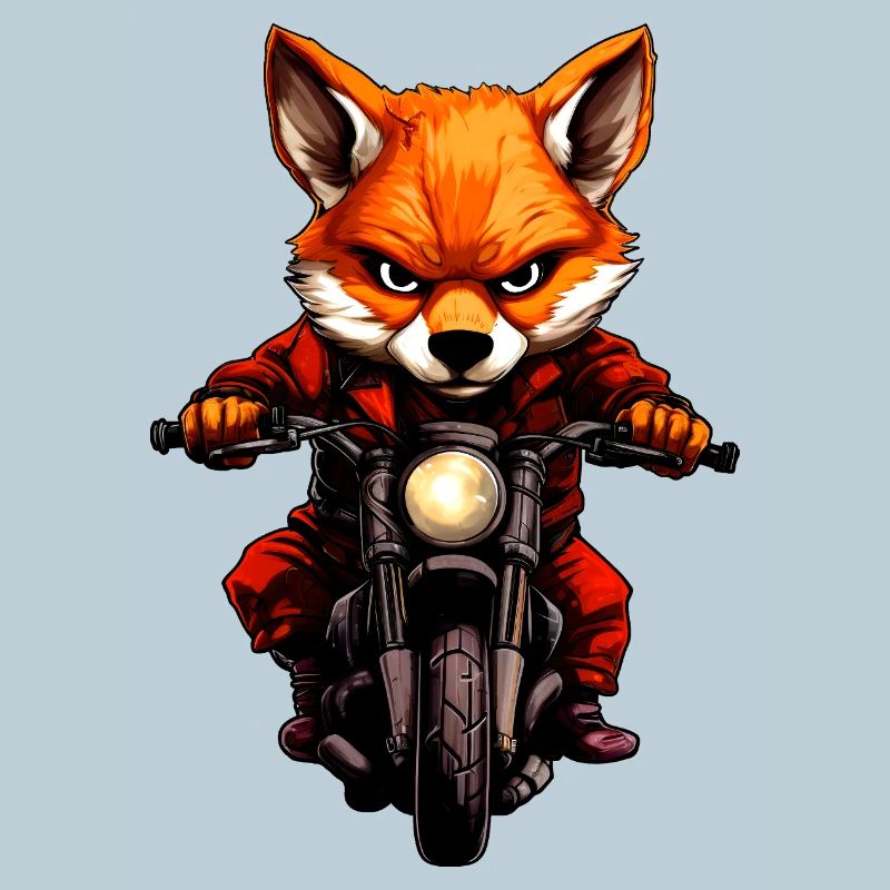 Motorcycle Foxes