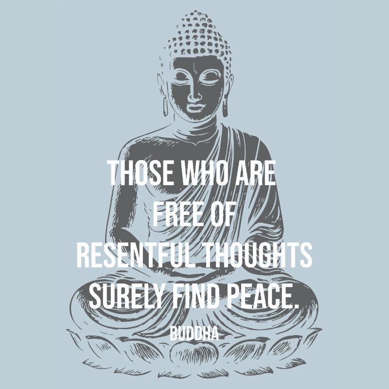Peaceful Mind Buddha Quote