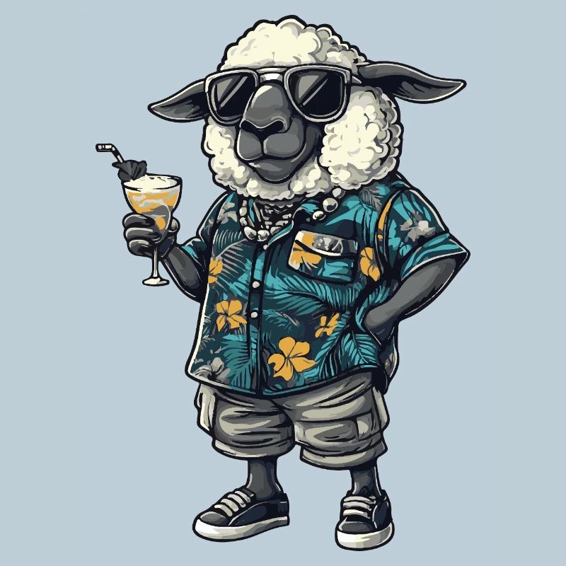 Sheep Comic Summer