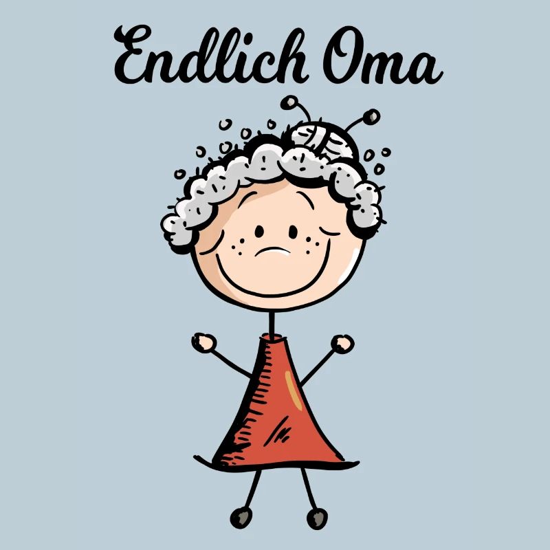 Endlich Oma - Baby - Geburt - Großmutter -Geschenk