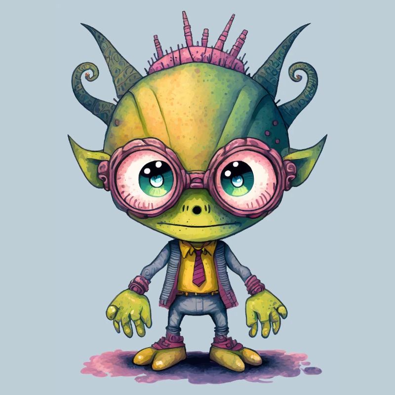 NERDY forever - Nerdy Alien