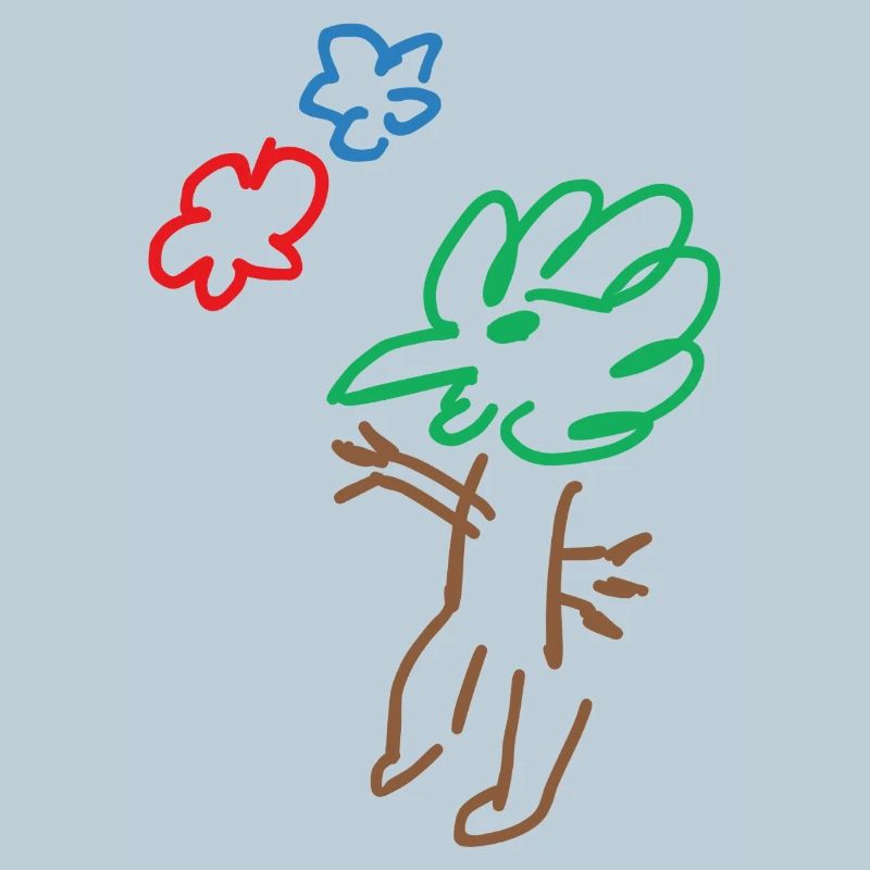 Bird - Bird - Tree - Tree - Nature - Abstract