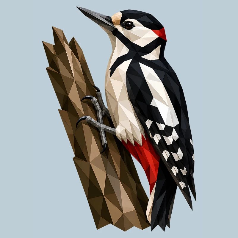 Polygonaler Waldspecht