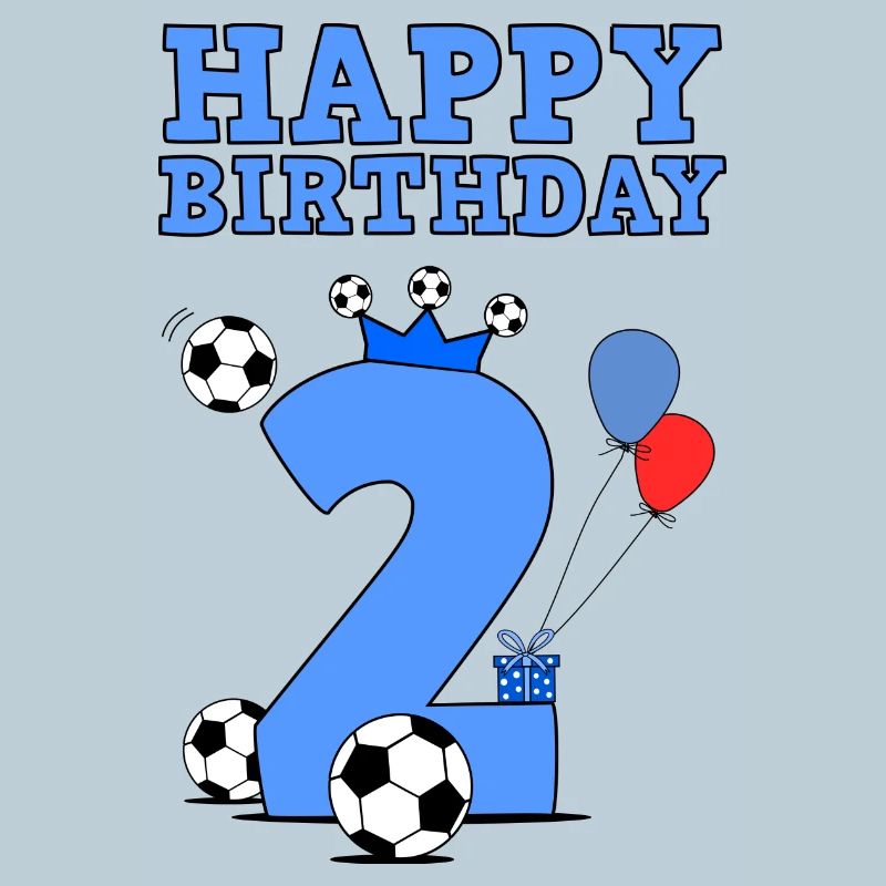 Joyeux anniversaire 2e anniversaire pour garçon
