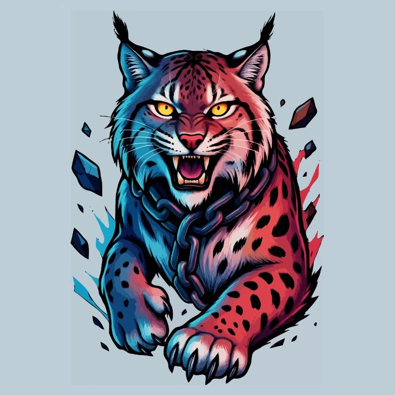 Lynx on the attack