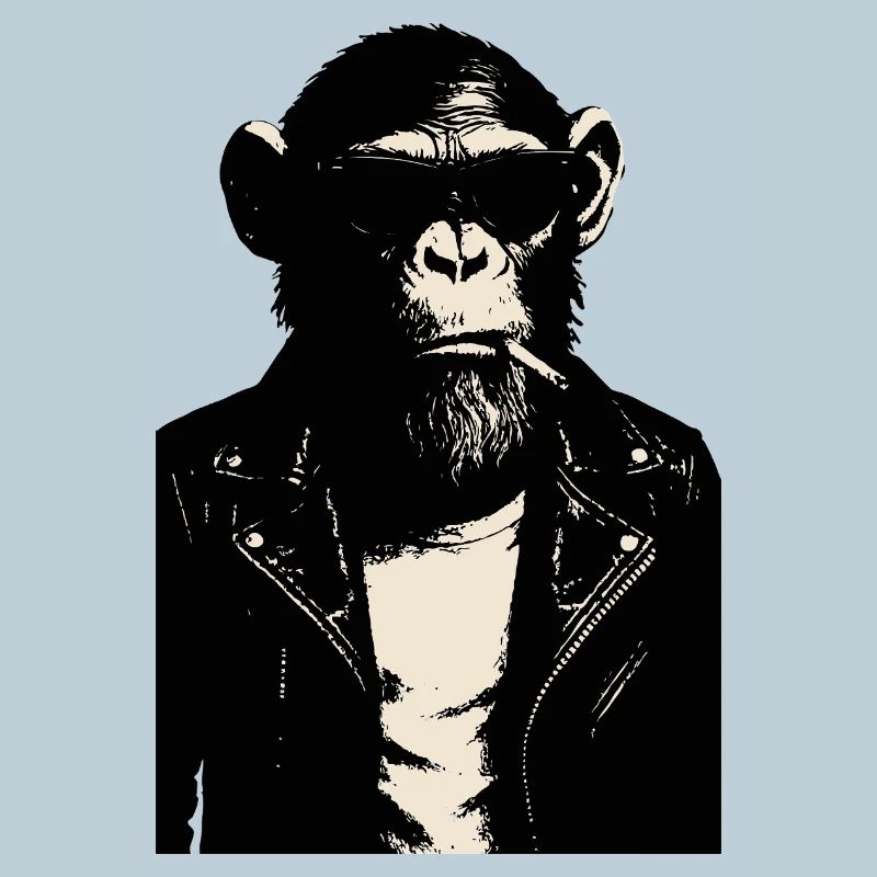 Monkey Rebel Leather Jacket