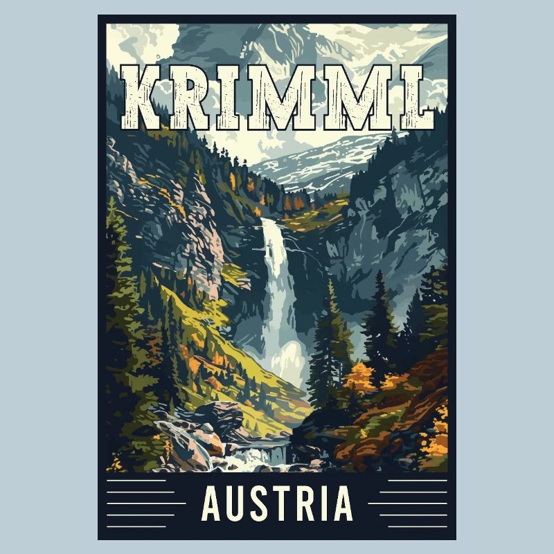 Experience Majestic Krimml Waterfall in Austria