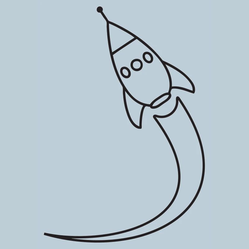 Rocket launches into space