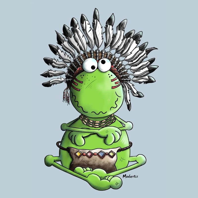 Indian Chieftain - Native - Frog