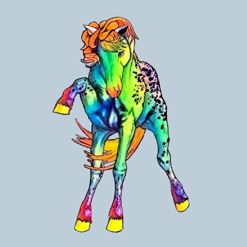 neon Pferd