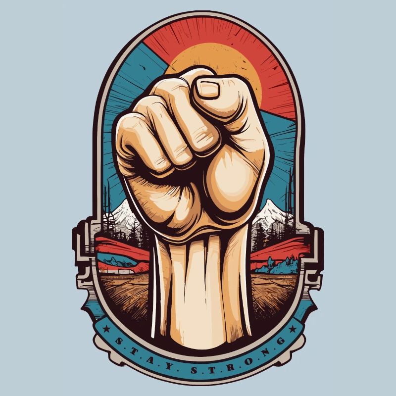 Fist Up Stay Strong