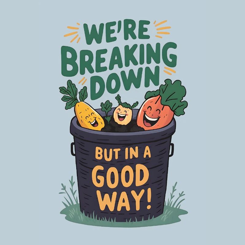 Décomposition du compost
