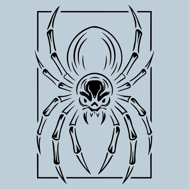 Stilisierte Spinne