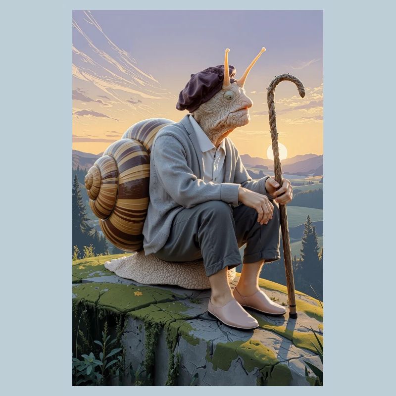 Ancient Humanoid Snail