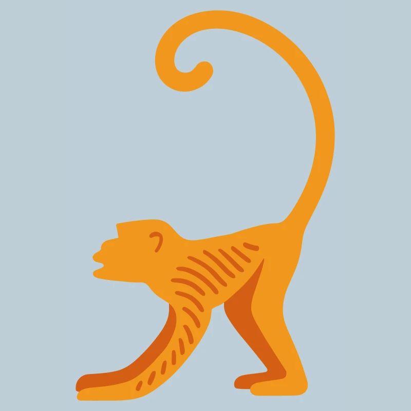 Orangutan line logo