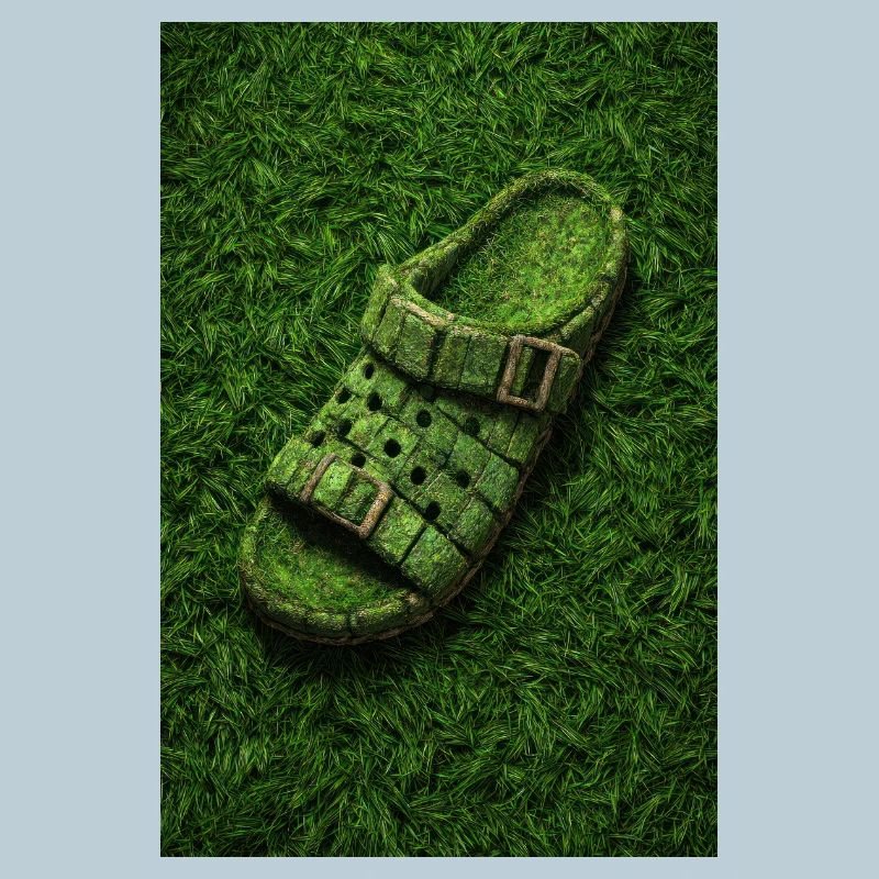 Eco Grass Sandal Design