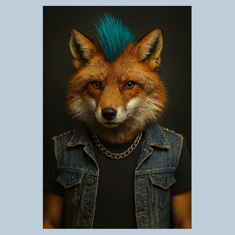 Punkfuchs Denim Vest