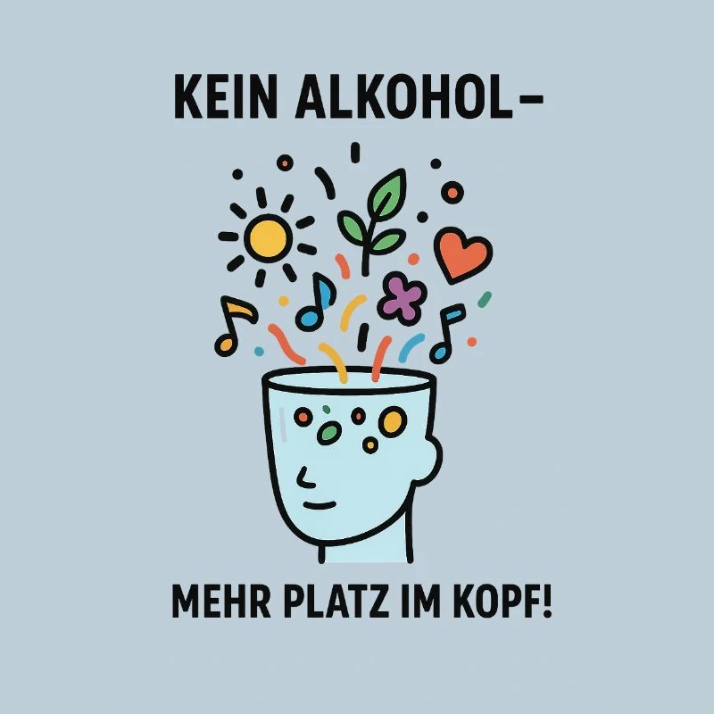 No alcohol - More space in the head!