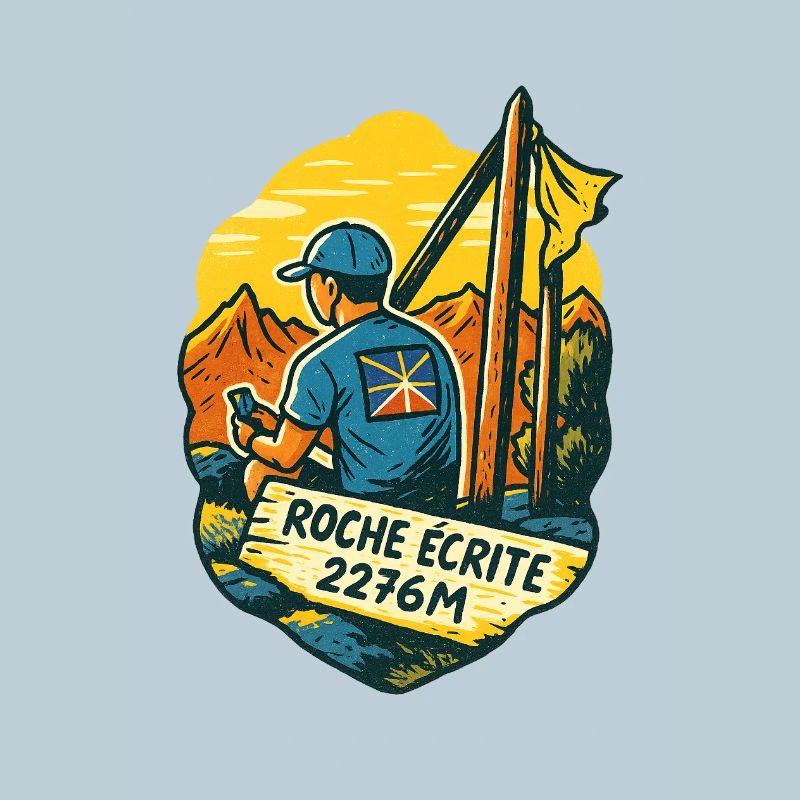 Trail roches écrites