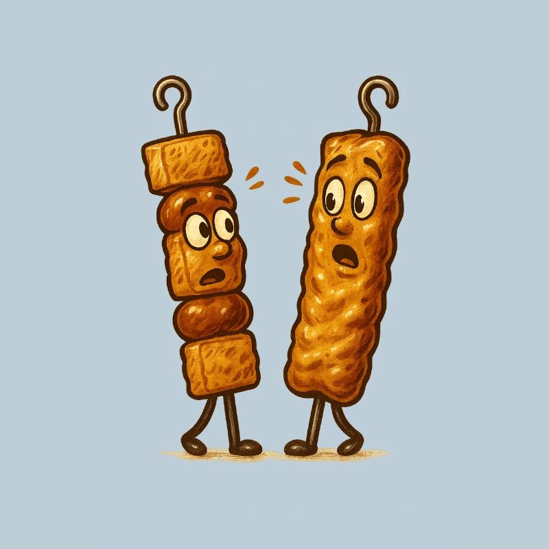 Shashlik vs Kebab